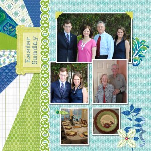 kaleidoscope filled with paper